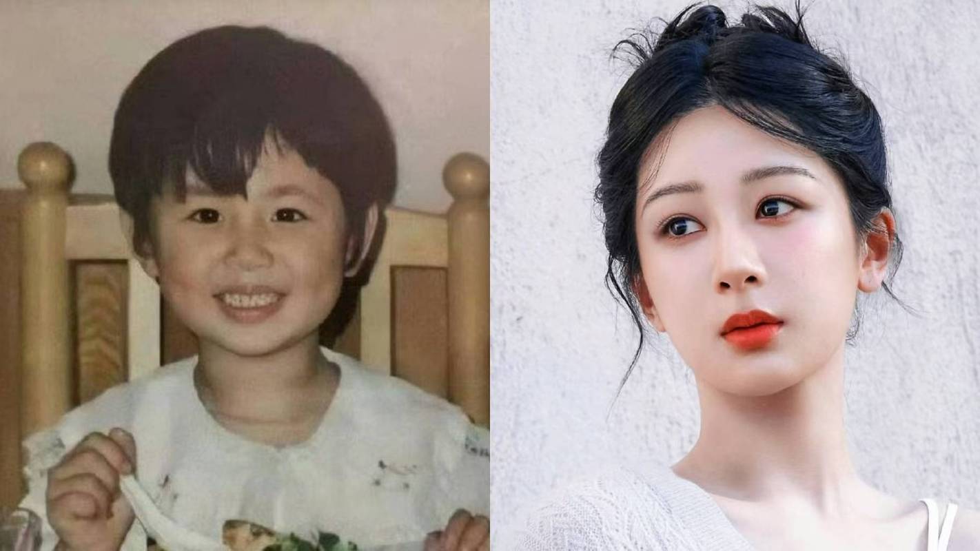 女明星儿时照片曝光！原来她们小时候就长这样，还有艺术天赋